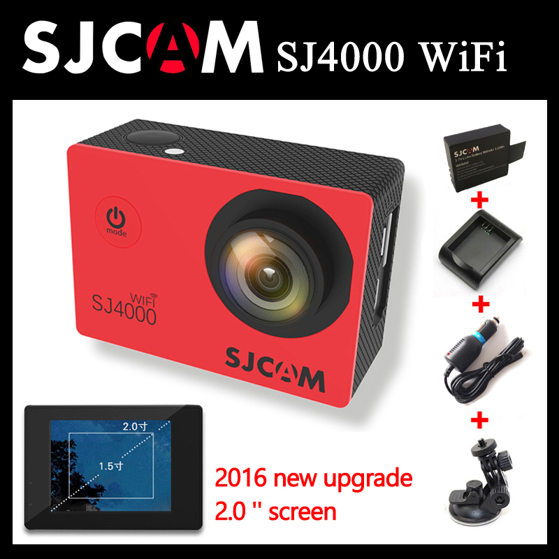  SJCAM SJ4000 WIFI    2.0 ''1080 P HD  sj cam +  1 .  +   +    + 