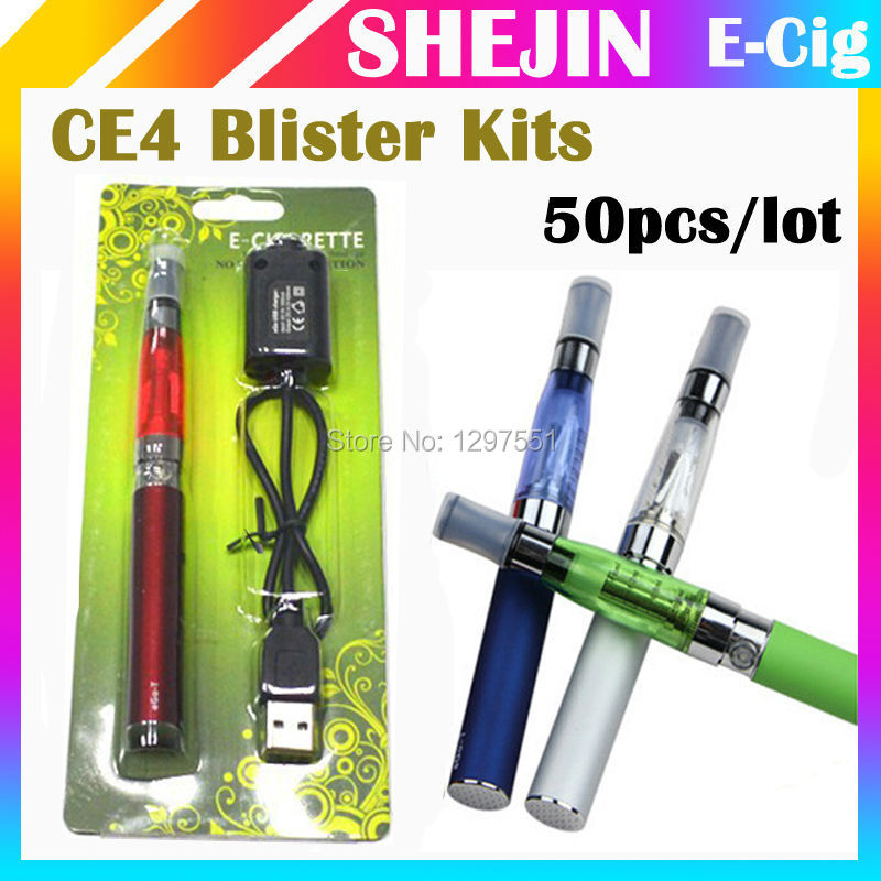 CE4 eGO 650 /900 /1100mah CE4 t 50pcs/lot CE4 blister kits