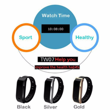 TW07 Smart Bracelet Bluetooth Watch Smartband Waterproof Sports Fitness Smart Band Smart Wristband Pulsera Inteligente mobile ph
