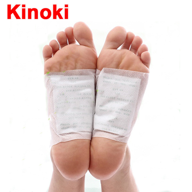 50pcs lot Gold Kinoki Detox Foot Pads Patch Massage Relaxation Improve Sleep Lose Natural Organic Herbal