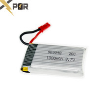 RC Drone Lipo Battery 3.7V 1000mAh JJRC H11C 20C JST For JJRC H11D HQ898 RC Quadcopter Airplane Drone Part Battery Control Boat