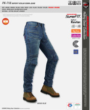 Free shipping New High quality KOMINE Super Fit Kevlar Denim Jeans Motorcycle ride jeans/off road motocross racing pants S-3XL