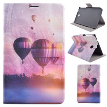P3200 P3210 t211 print style PU Leather Case Cover For Samsung Galaxy Tab 3 7 0