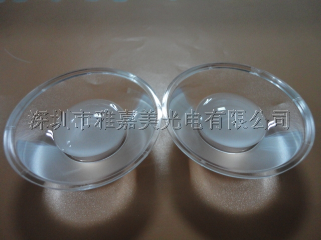 High quality COB lens diameter 46MM 30 degrees Concave Shamian Integrated light source LED lens (10 pieces/lot) high power lens
