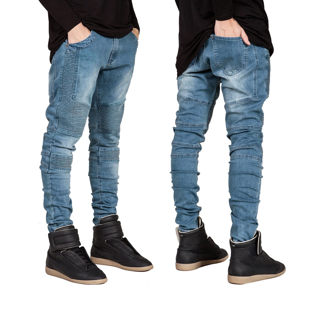 Mens Fashion Biker Jeans Mens Fashion Biker Jeans