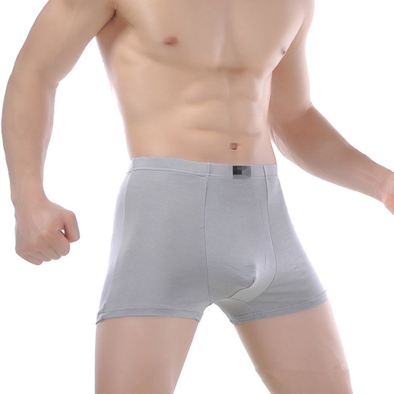 The new font b men s b font bamboo fiber boxer shorts oversized pants 4XL 5XL