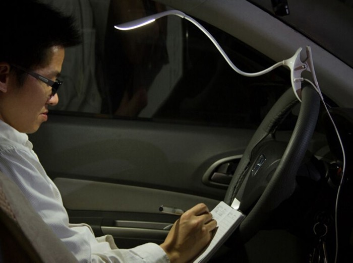 Fashional Portable Reading Light Touch Switch Adjustable Intensity USB Rechargeable LED Desk Table Lamp With Clip  (10)