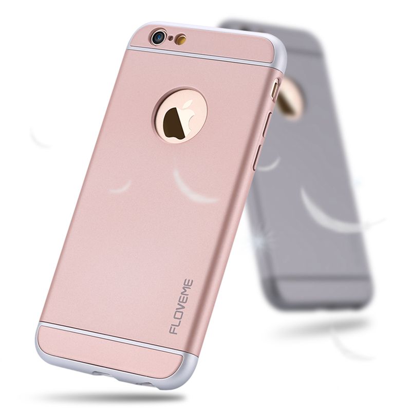 Floveme New Design 3 part Protection PC Cover for Apple iPhone6 6s 6plus 6splus Case Ultra Thin Slim Top Touch Funda Shell Coque