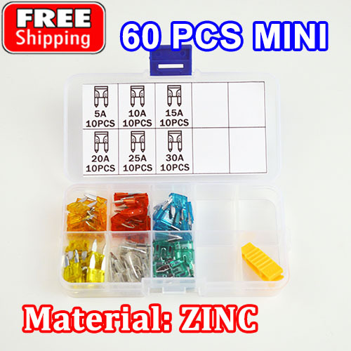 60 .    5 10 15 20 25 30 Amp  zinco variedade    com clipe caixa  