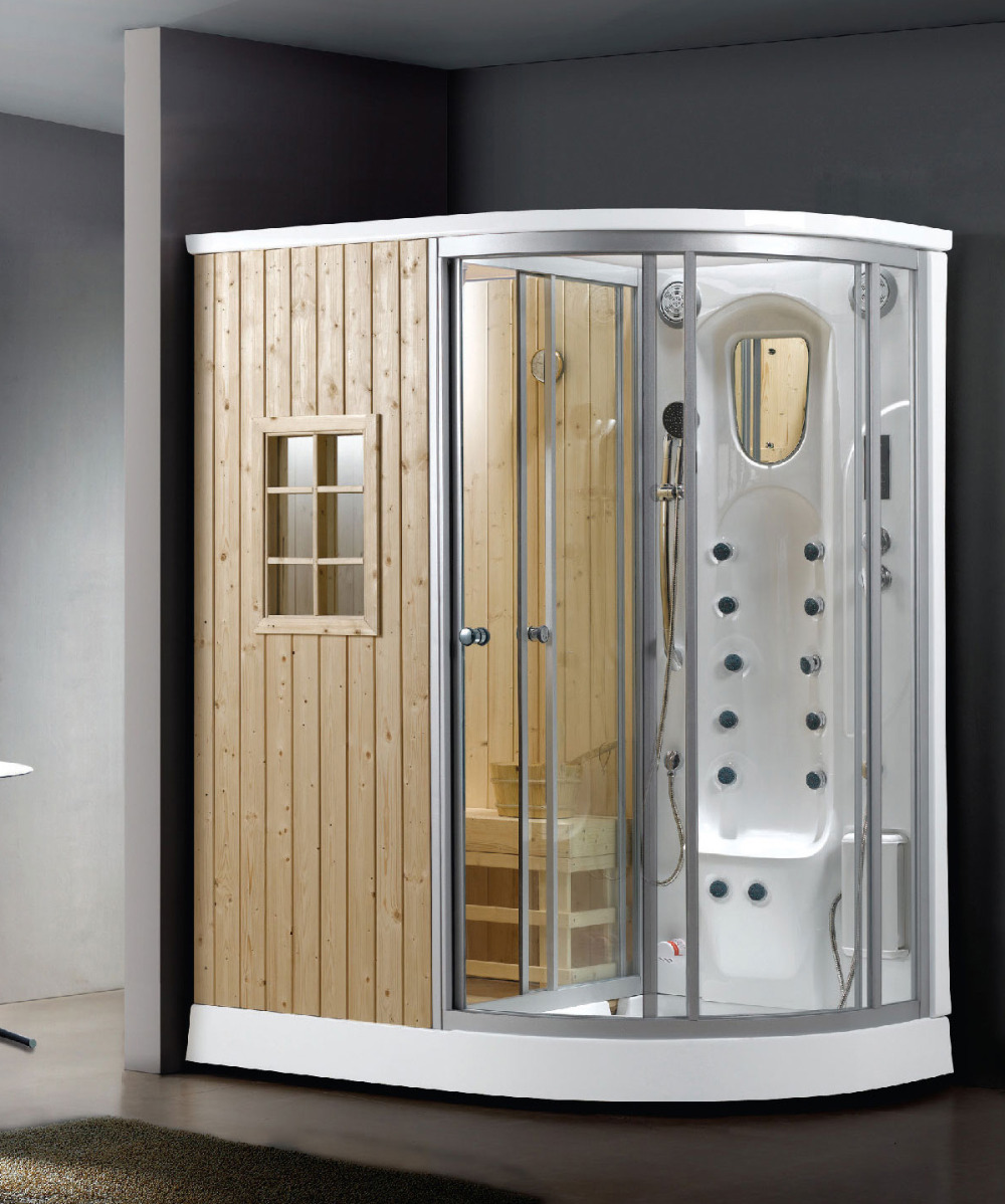 New design luxury steam showers including sauna