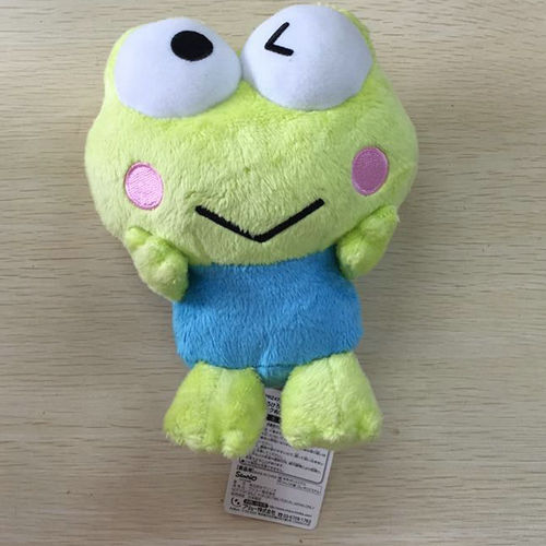 keroppi frog plush