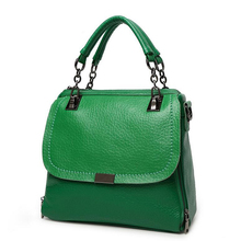2016 Spring Women Genuine Leather Bags Tote Handbags Shoulder Cover Brief Ladies Crossbody Bag Big Capacity High Quality