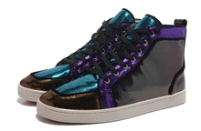 Free Shipping 2015 New Original Quality women Sneakers Purple high top boots men fashion Brand Shoes