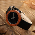 2017 BOBO BIRD Brand Watches Women Waterproof Wood Watches Gifts Natural Red Wooden Watches Quartz relogio