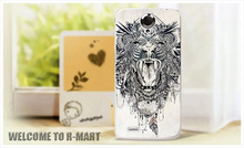High Quality Hard Cover Case For Lenovo S820 Mobile Phone Cases Painting Protective Back Covers Cat