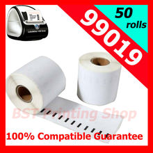 100x Rolls dymo compatible 99019 dymo 9019 Folder label ETICHETTE LabelWriter 450 Turbo Seiko SLP pro Thermal paper 59 x 190mm