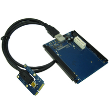 Mini PCIe To PCI-e slots adapter PCI express 1x riser card supports Sound Card Network card graphics card
