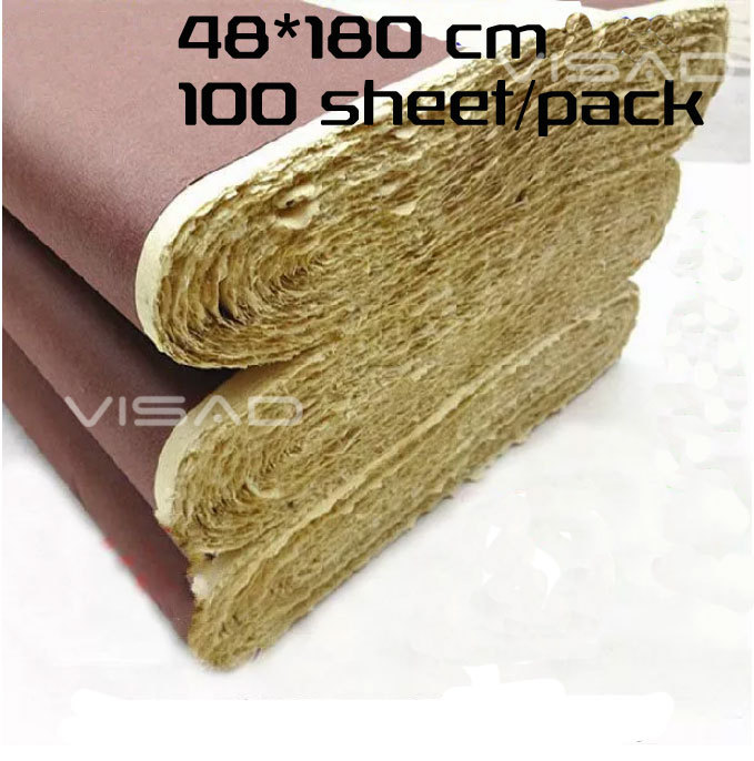 Chinese xuan paper, rice paper, thick burrs xuan paper, 48 * 180 half-cooked, for calligraphy and painting