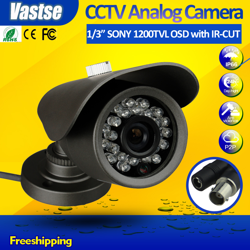 1200TVL CCTV Camera With OSD 1/3