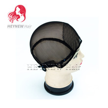 3pcs Free Shipping black full lace wig caps for making wigs Free Size wig net cap weaving caps with adjustable straps back