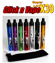 30pcs  Click N Vape Mini  Vaporizer pen Dry Herb atomizer Vaporizer High Quality E-Cigarette vapor cigarettes