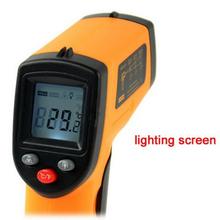 1 Pcs GM320 Non-Contact Laser LCD Display Digital IR Infrared Thermometer Temperature Meter  Gun Point -50~330 Degree Wholesale