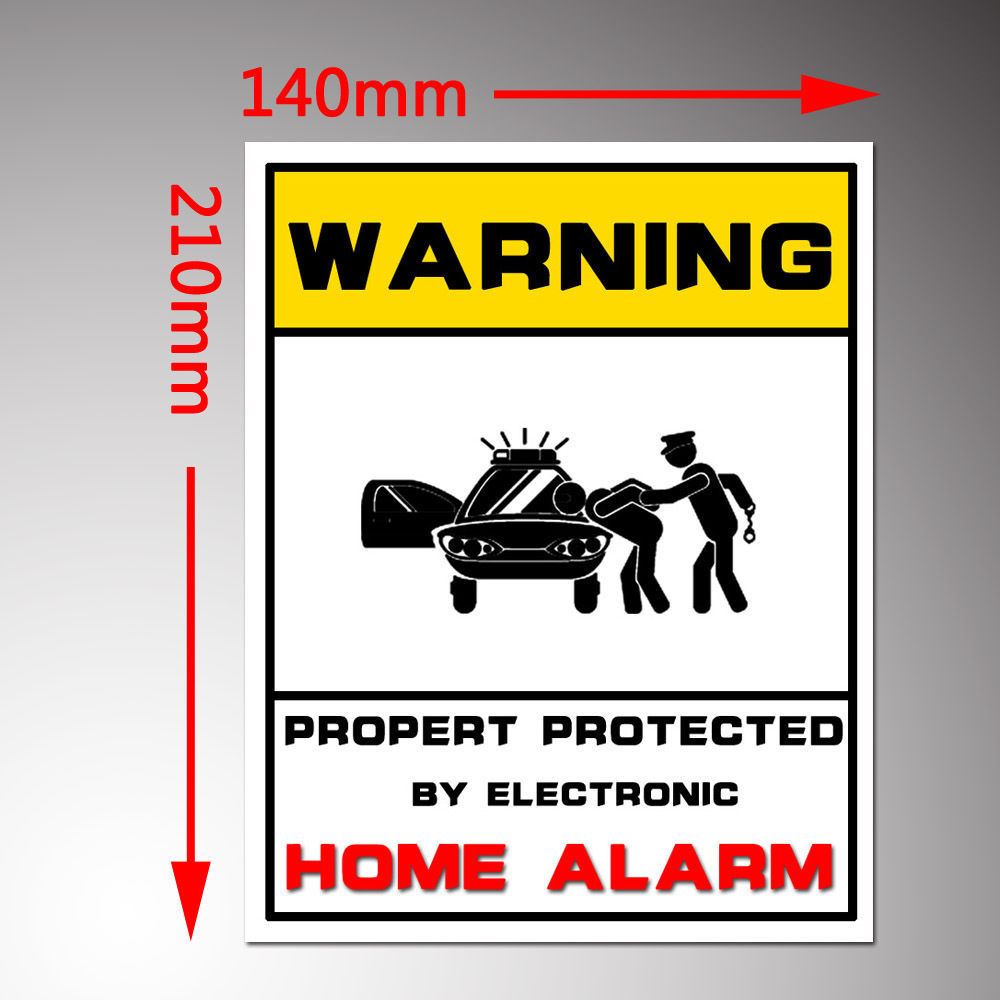 Home security system Zeichen