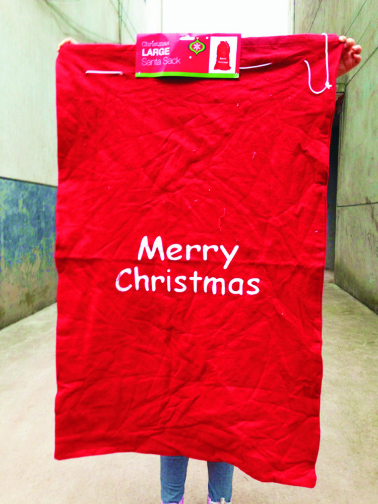 100pcs108 66cm large christmas santa sack felt bag 100pcs108 66cm large christmas santa sack felt bag