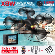 Syma X8C X8W Upgrade FPV Drone with 14MP HD Camera 2.4G 6Axis RTF dron RC Quadcopter Helicopter Fit SJ6000 Camera VS SYMA X8G