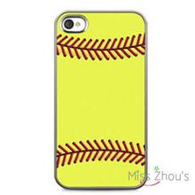 Sports Fashionl Baseball Protector back skins mobile cellphone cases for iphone 4/4s 5/5s 5c SE 6/6s plus ipod touch 4/5/6