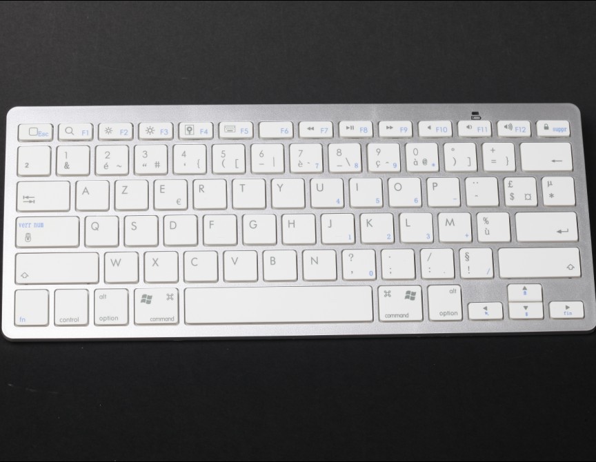78 Keys 24g French Bluetooth Keyboard Wireless Keyboard French For Mac