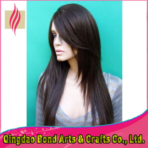 Wholesale Price Straight Full Lace Human Hair Wigs glueless front lace wigs brazilian hair wigs 130%density free shipping