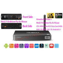 HIMEDIA H8 Octa Core Android TV Box 2GB/16GB 3D 4K UHD Home TV Network Media Player + MeLE F10-deluxe Fly Air Mouse