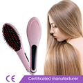 110 240v Original Escova Alisadora Electric Smooth Brush Ceramic Hair Straightener TV Comb Flat Iron with