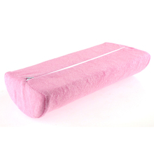 Hot Sell New Soft Nail Art Small Hand Pillow Cushion salon Tools Pink Free Shipping MTY3