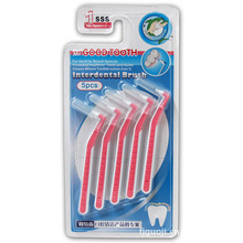 High Quality wholesale price 1set/5pcs  Interdental Brush 0.7mm Toothbrush Floss High Strength Brush Long Handle