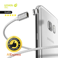 Magnetic Charging Fast Cable Original Wsken Mini 2 Connector Plug Metal USB For IPhone Samsung LG