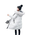 2016 New Winter Loose Down Jacket Parka Women Slim Big Fur Collar Hooded Down Coats Thicken