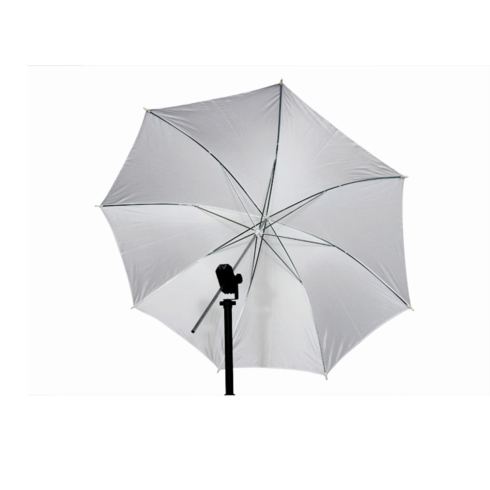 Witte paraplu fotografie