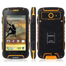 SUPPU F6 Smartphone 4.5″ IP68 Waterproof MTK6582 Quad Core Android 4.4 1GB 8GB 3G Phone 8.0MP Camera Free Shipping