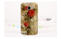 Hot sale Butterfly Flower mobile phone case protective case hard Back cover for Samsung Galaxy Star