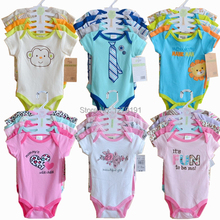 BABY BODYSUITS 100 Cotton Carters Body Baby Boy Girls Clothes Ropa De Bebe 5pcs lot Similar