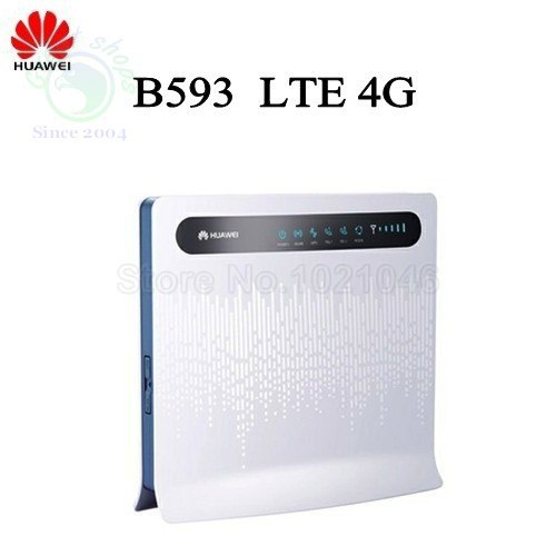 HUAWEI B593 LTE mifi WiFi 4G Router with SIM Card Slot TDD FDD 800 1800 2300