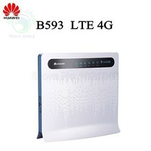 Huawei B593 LTE mifi WiFi 4 G Router com Slot para cartão SIM TDD FDD 800 1800 2300 2600 MHz