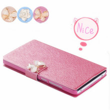 Luxury Silk Pattern Flip Cover Case For Huawei Honor 4C PU Leather Phone Bags Cases For Huawei Huawei G Play Mini Case