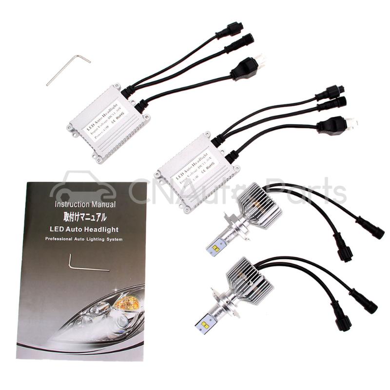 2X Atshark 90W 9000LM 9003 H4 LED Headlight / Headlamp Conversion Kit 360 Degree Hi/Low Beam Pattern 