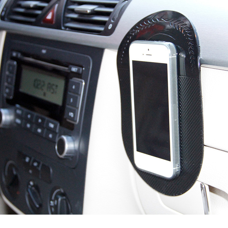 Fashion Phone Accessories Silicone Paste Pad Non slip Mat Car Mobile Anti slip Magic Mat Color