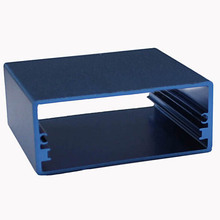 Aluminum enclosure Transmitter case shell electrical box blue customzied DIY 50 58 24mm NEW