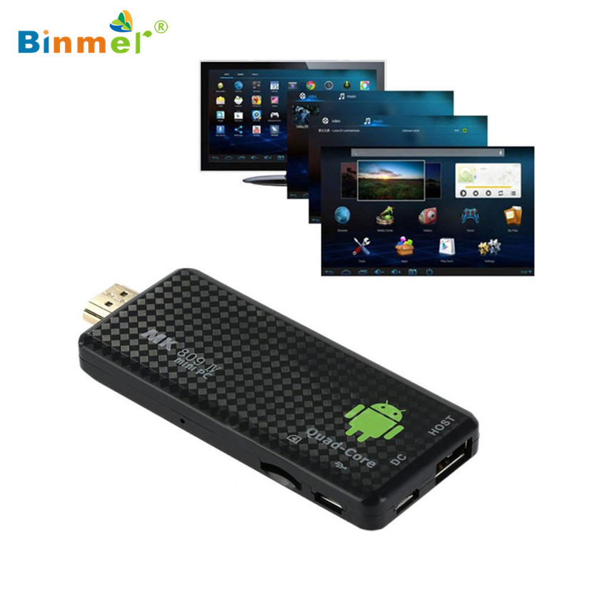 Factory price Quad Core Mini PC Android 4.4 Bluetooth HDMI WIFI Smart TV Box dongle Full HD 1080P TV Dongle Box 3D Media Player