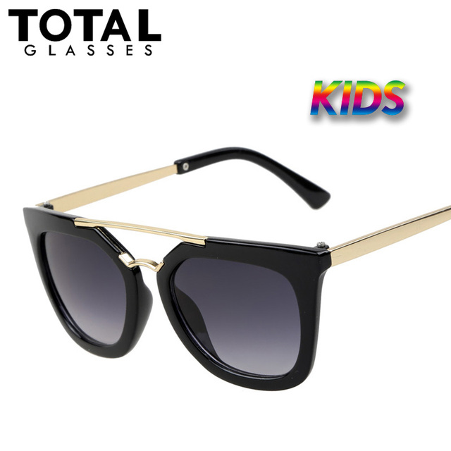 Totalglasses Старинные Детские Солнцезащитные Очки Марка Солнцезащитные очки Дети Очки Милый Модельер Óculos-Де-Сол Infantil Hipster